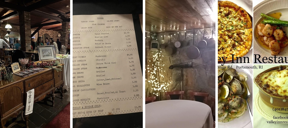 Valley Inn Restaurant Menu