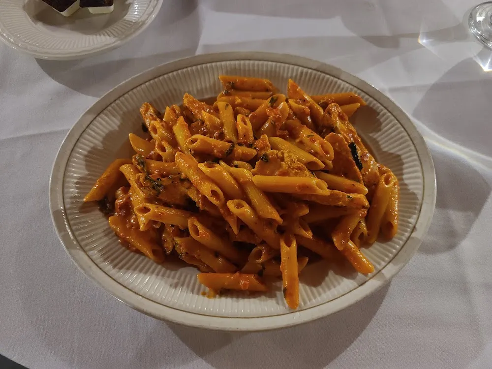 Penne w Vodka Cream Sauce